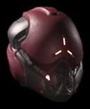 Antium Helmet Maroon