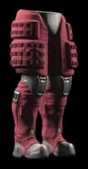 Antium Legs Maroon