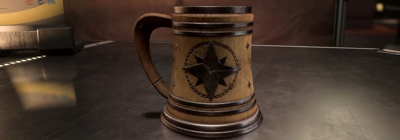 2954 Luck's Favor Tankard