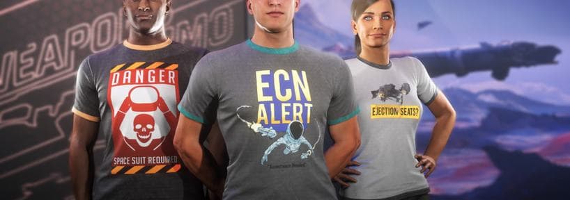 Escar Limited Life in the 'Verse Shirts Collection #2