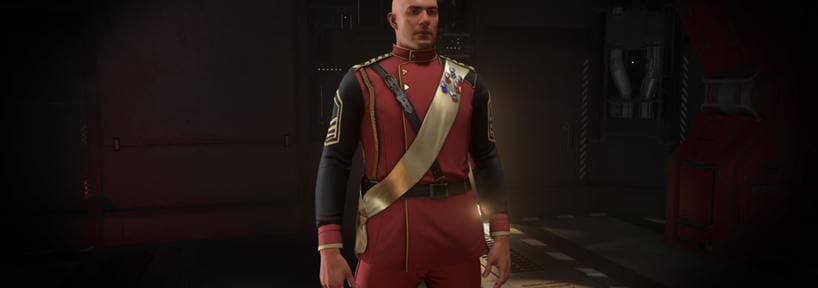 Navy Surplus Second Tevarin War 'Red' Dress Uniform