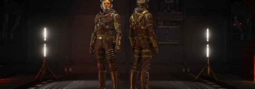 RSI MacFlex Rust Society Armor Set