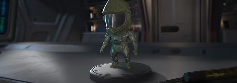 Sakura Fun Green ORC-mkX Armor Bobblehead