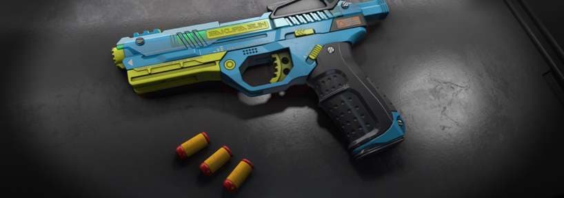 Sakura Sun WowBlast Desperado 'Blue' Toy Pistol