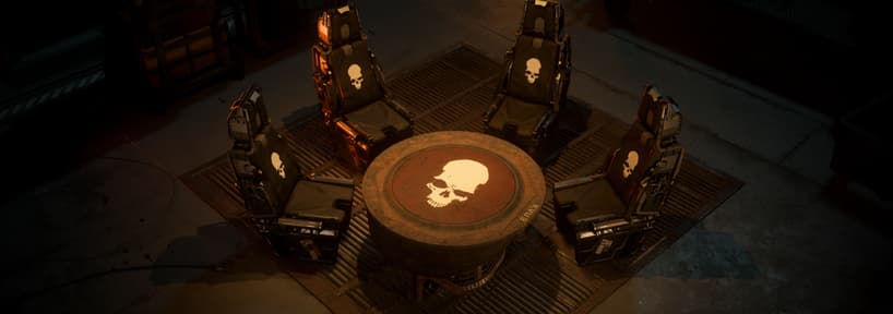 Salvaged Skull Clandestine Meeting Set