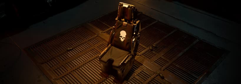 Salvaged Skull Lounge Chair