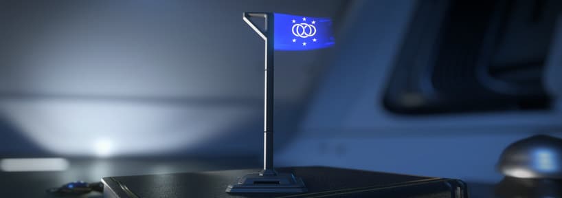 United Nations of Earth Mini-Flag
