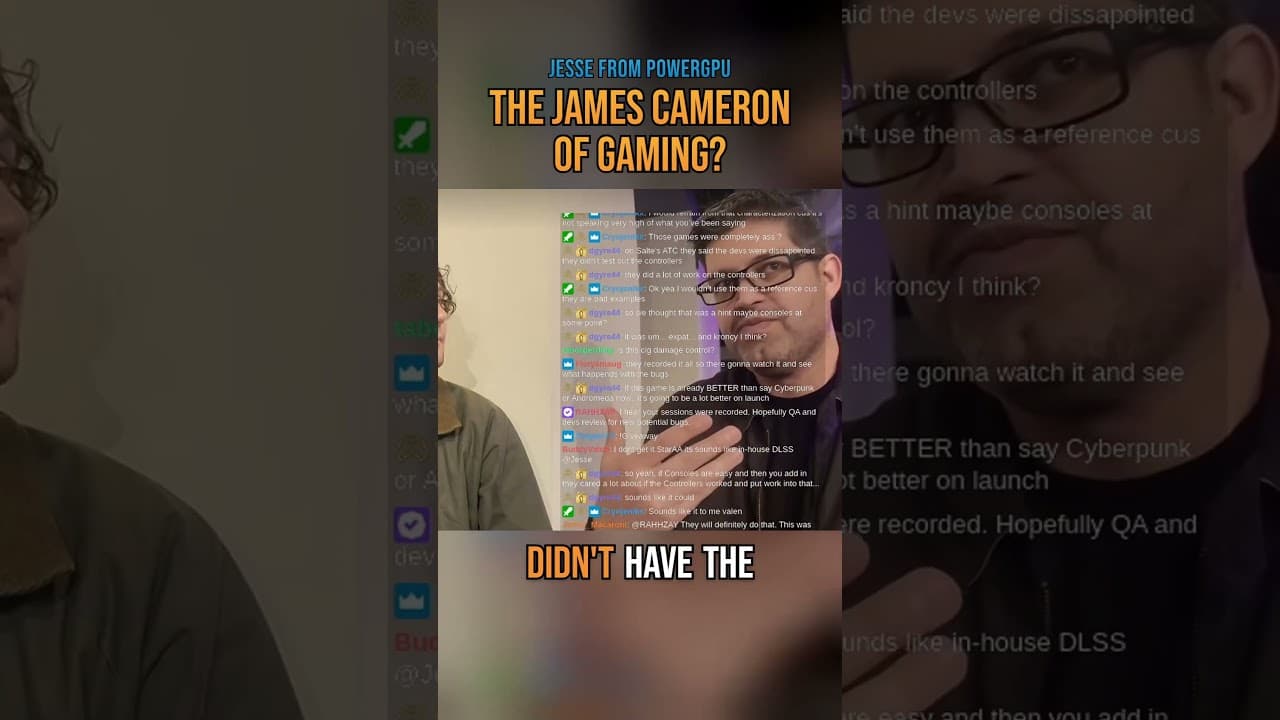Is Chris Roberts the James Cameron of gaming? #Shorts