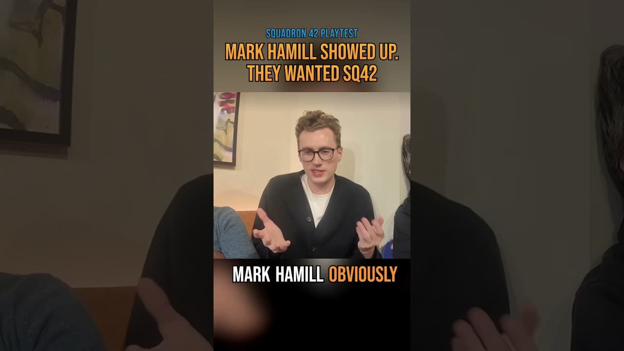 Mark Hamill showed up. They wanted Squadron 42 back. #Shorts